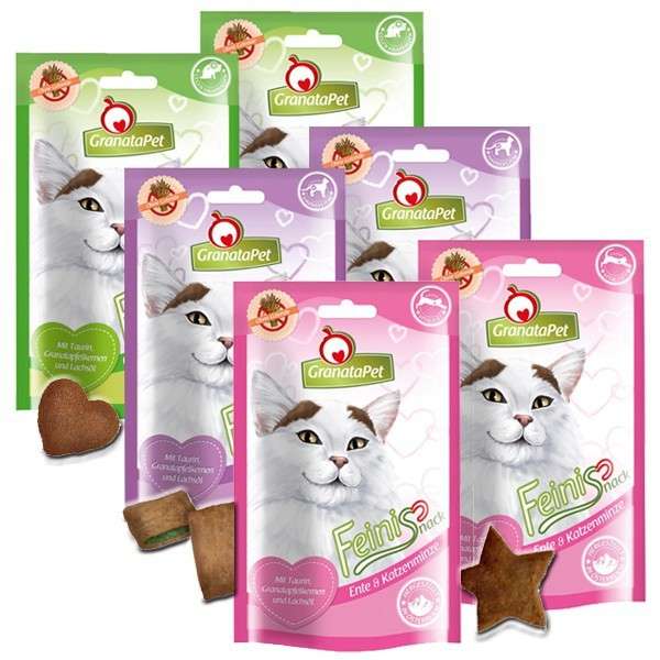 GranataPet FeiniSnack Gato Multipack 6x50 g