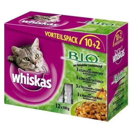 Whiskas Bolsitas Bio 12es Multipack 12x100 g