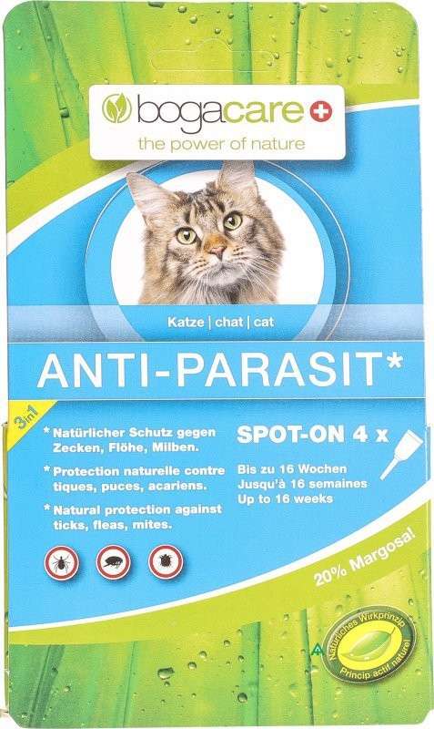 Bogacare Anti-Parasit Spot-On para Gato 0.75 ml da Bogacare Compre a bom preço com desconto