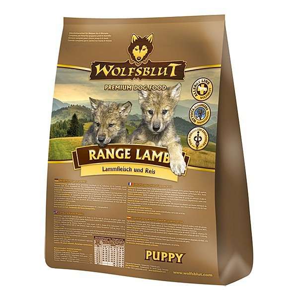 Wolfsblut Range Lamb Puppy Lam en Rijst 15 kg, 2 kg