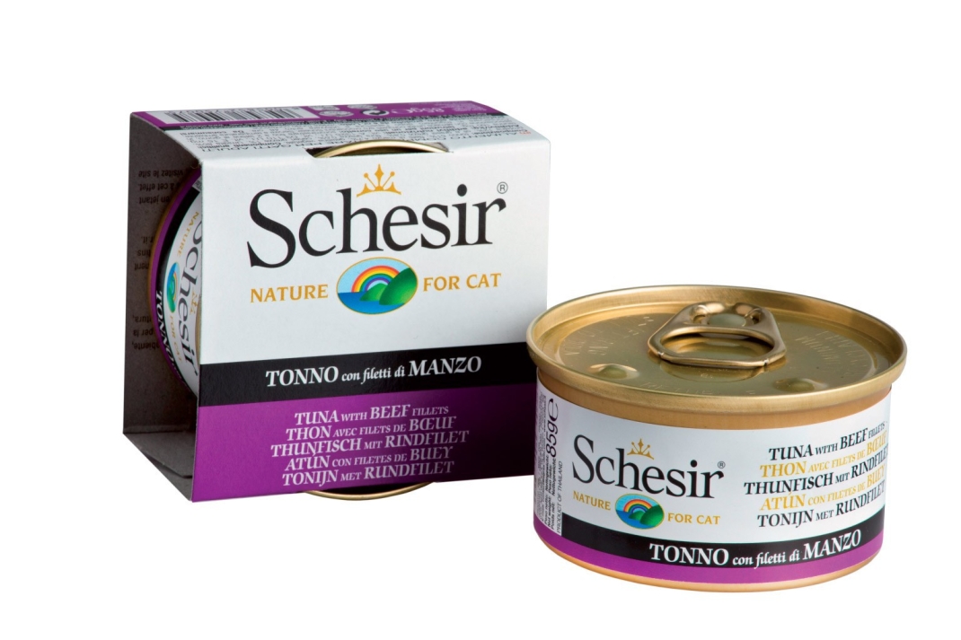 Schesir Gelei Tonijn met Runderfilet 85 g