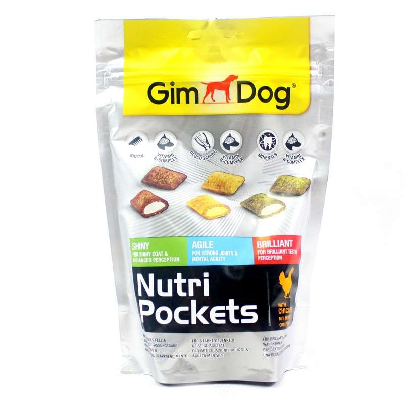 GimDog Nutri Pockets Mix 150 g