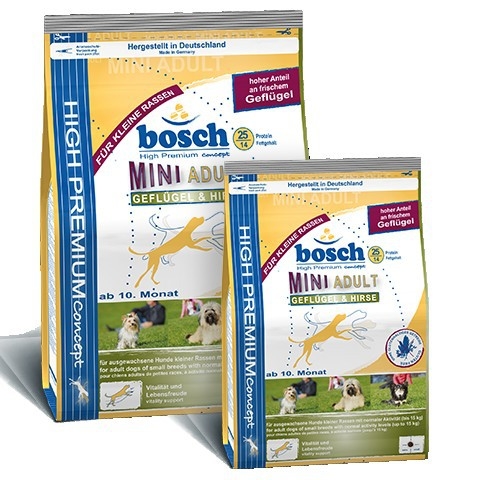Bosch Adult Mini Gevogelte & Gierst 1 kg