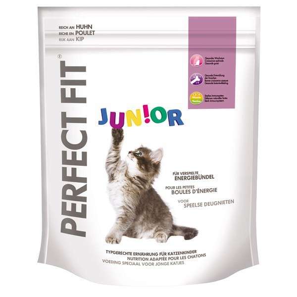 Perfect Fit Kissa Junior runsaasti Kanaa 750 g