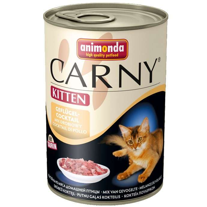 Carny Kitten Poultry Cocktail by Animonda 6x400 g buy