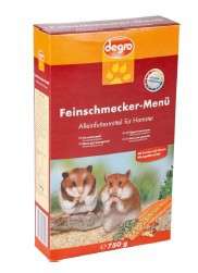 Degro Gourmet menu for hamsters 750 g