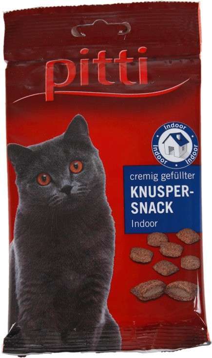 Pitti Golosinas crujientes rellenas de crema Snack Indoor 50 g