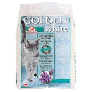 Golden White Clumping Bentonite Cat Litter 14 kg från Golden Grey köp billiga på nätet