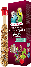 Versele Laga Prestige Excellence Sticks Parkieten Omega 3 60 g