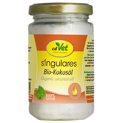 cdVet Singulares Biologische Kokosolie 200 ml