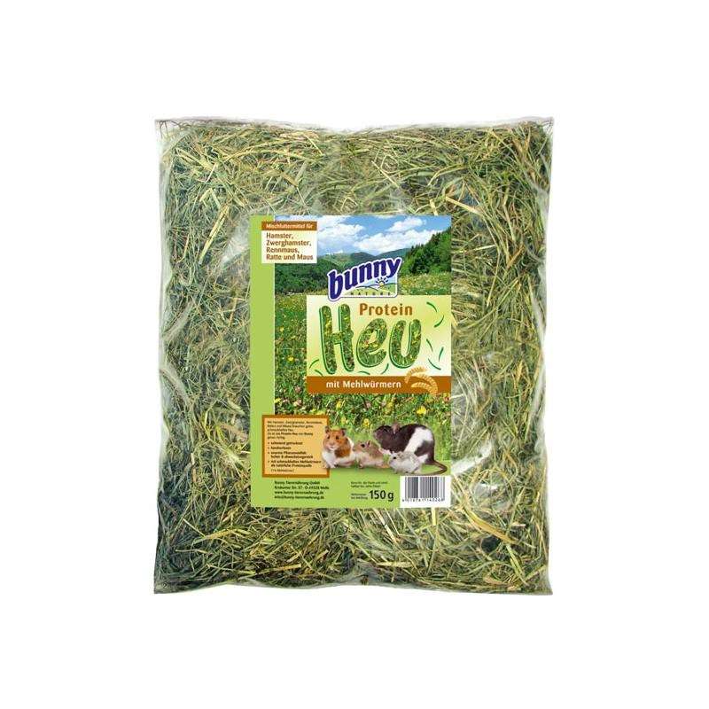 Bunny Nature Vers Gras Hooi Eiwit-Hooi Met Meelwormen 150 g met korting aantrekkelijk en goedkoop kopen