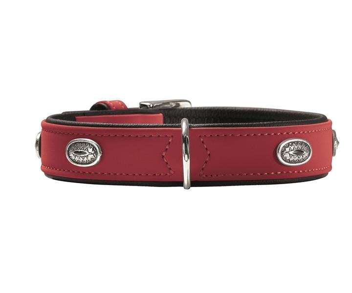 Hunter Collar Softie, Stone, Red/Black 46-53 cm osta edullisesti