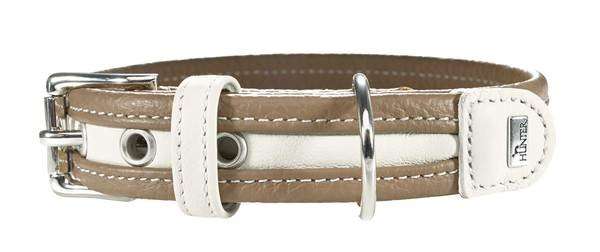 Hunter Halsband Madeira Stone / Wit 25-32x2.8 cm met korting aantrekkelijk en goedkoop kopen