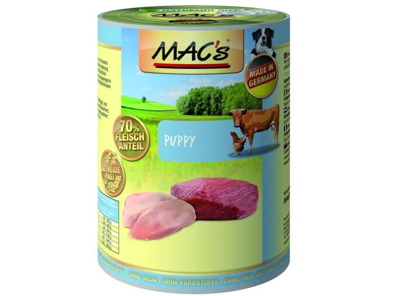 MAC's Dog Puppy, Canned 400 g
