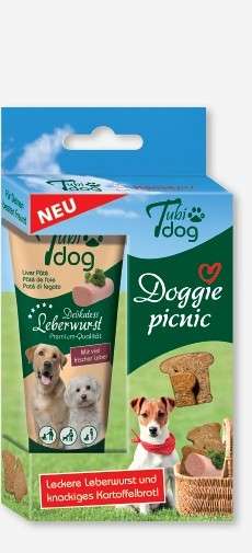 Hansepet - Tubidog Doggie picnic 125 g kjøp billig med rabatt