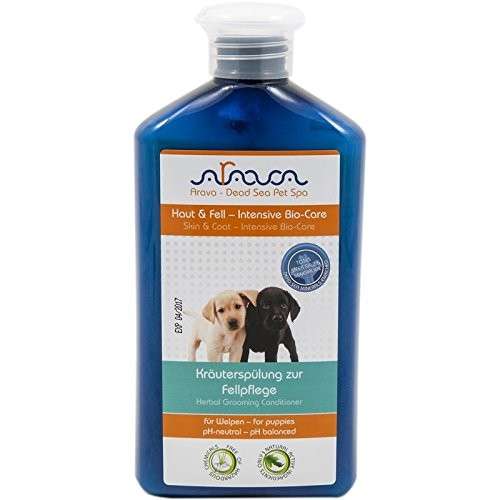 Arava Honden Kruiden Spoeling aan Vachtverzorging voor Puppy's 400 ml