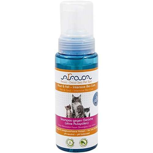 Arava Kat Shampoo tegen Geuren zonder Spoelen 250 ml met korting aantrekkelijk en goedkoop kopen