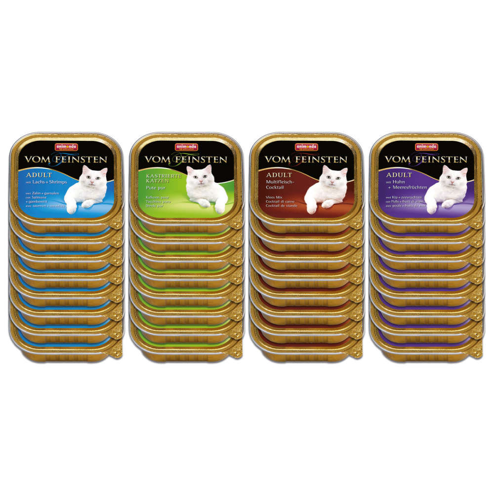 Animonda Vom Feinsten Megapack Assorted Fish&Meat 32x100 g