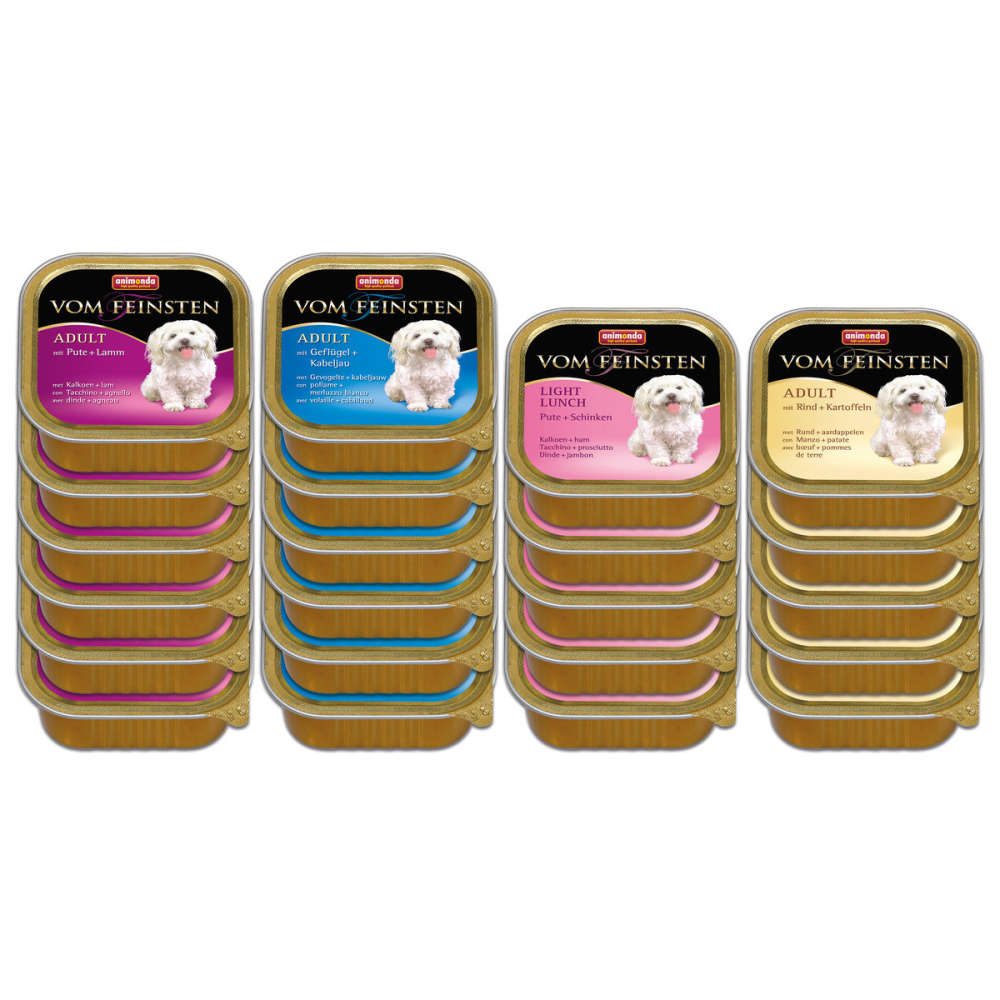 Animonda Vom Feinsten Adult Mix 2 Megapack 22x150 g kjøp billig med rabatt