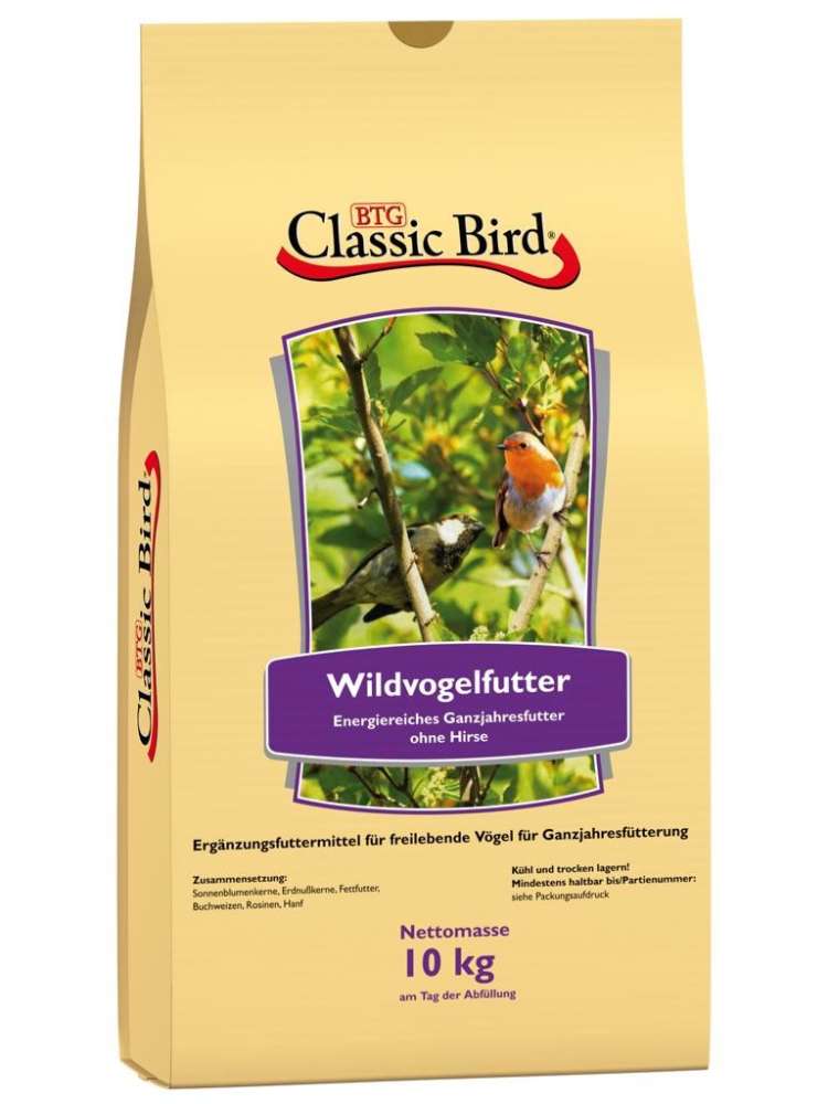 Classic Bird Wildvogelfutter ohne Hirse 10 kg