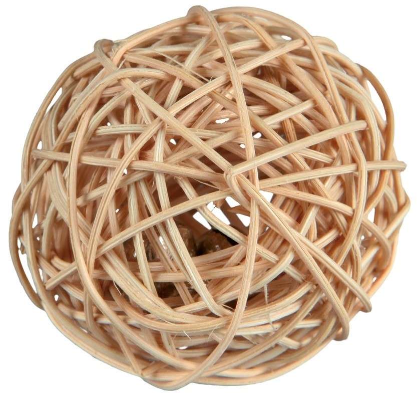Trixie Rieten Bal Beige 4 cm met korting aantrekkelijk en goedkoop kopen