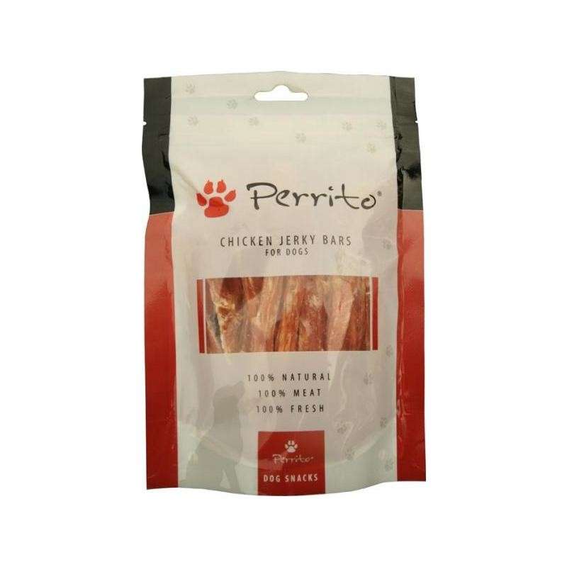 Chicken Jerky Bars from Perrito 100 g buy online