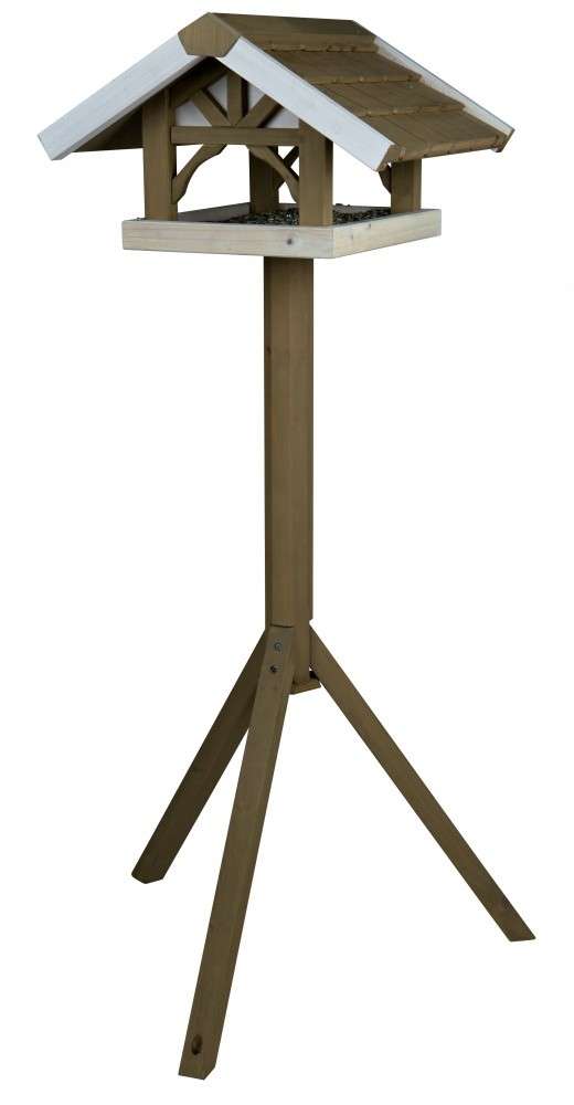 Trixie Natuurlijk Voerhok Staand Bruin 45x28x44 cm met korting aantrekkelijk en goedkoop kopen