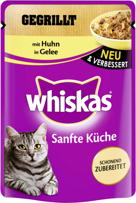 Whiskas Suave Cocina a la Plancha con Pollo 85 g