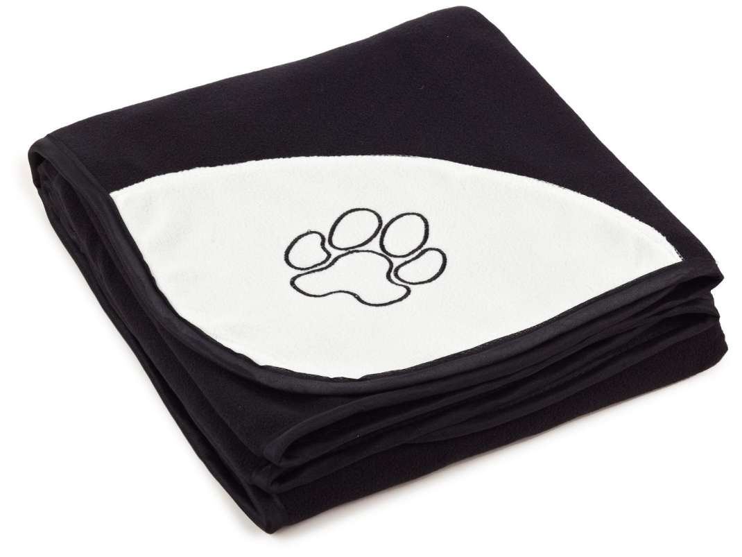Trixie Beany pluche deken, zwart 100x150 cm met korting aantrekkelijk en goedkoop kopen