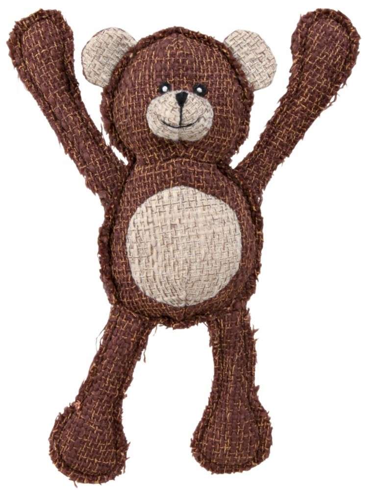 Trixie Beer Teddy, jute Bruin met korting aantrekkelijk en goedkoop kopen