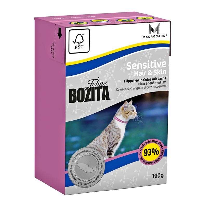 Bozita Cat Tetra Recard Hair & Skin - Sensitive 190 g