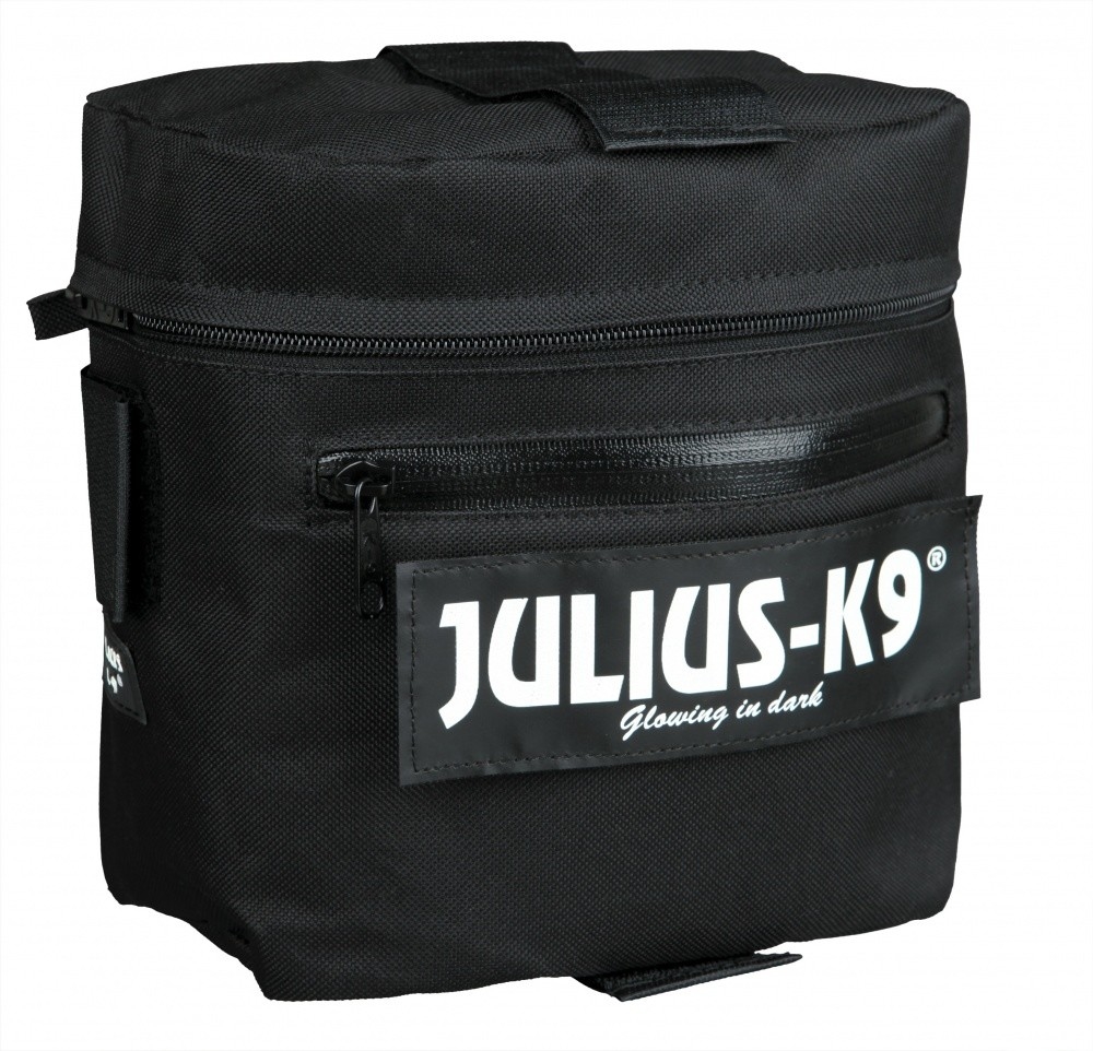 Julius K9 Alforjas Negro Size 1/2