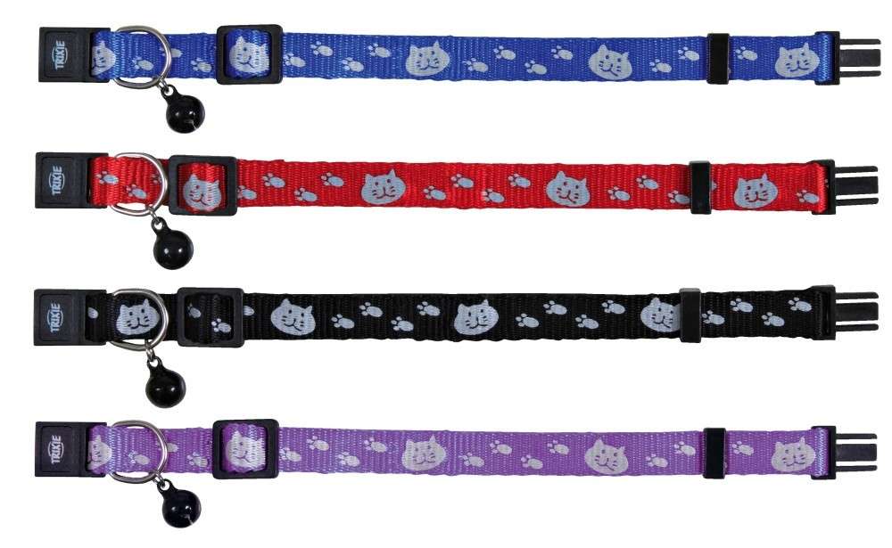 Trixie Cat Collar Reflective Nylon 30 cm