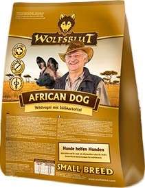 Wolfsblut African Dog Small Breed Wildvogel & Zoete Aardappel 15 kg, 2 kg, 500 g, 7.5 kg