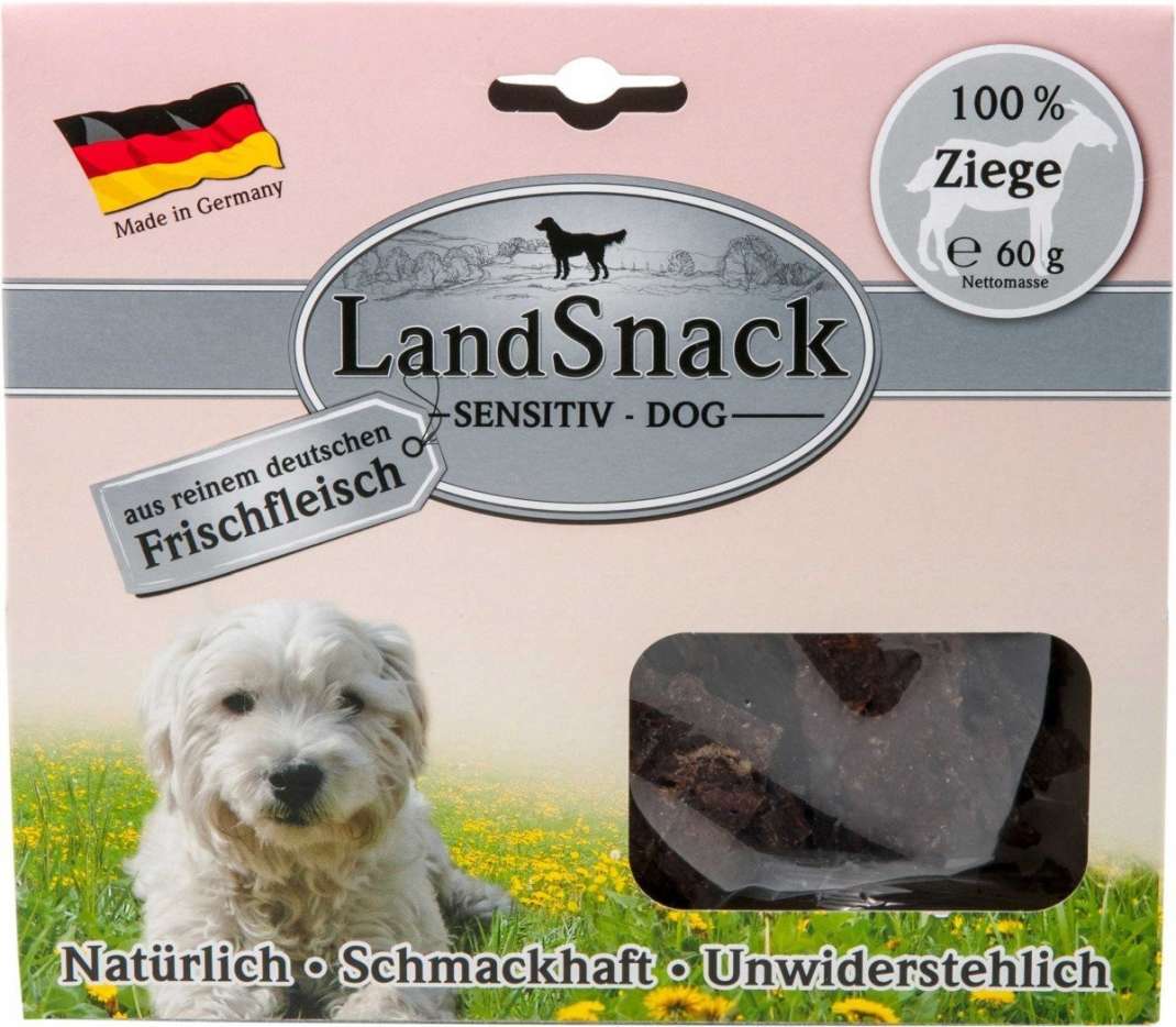 Landfleisch LandSnack Dog Sensitive Goat 60 g kjøp billig med rabatt