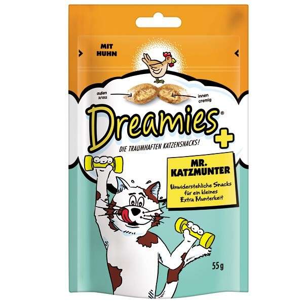 Dreamies Mr. Livlig 55 g
