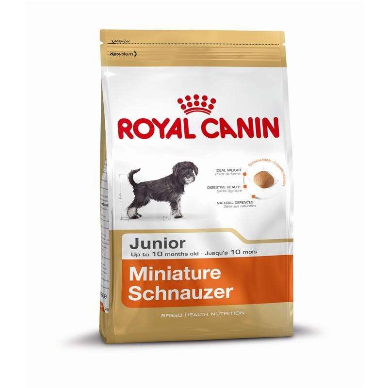Royal Canin Breed Health Nutrition - Miniature Schnauzer Junior 1.5 kg, 500 g