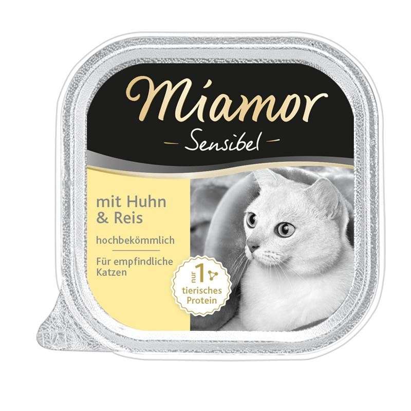 Miamor Sensible - Poulet & Riz 100 g