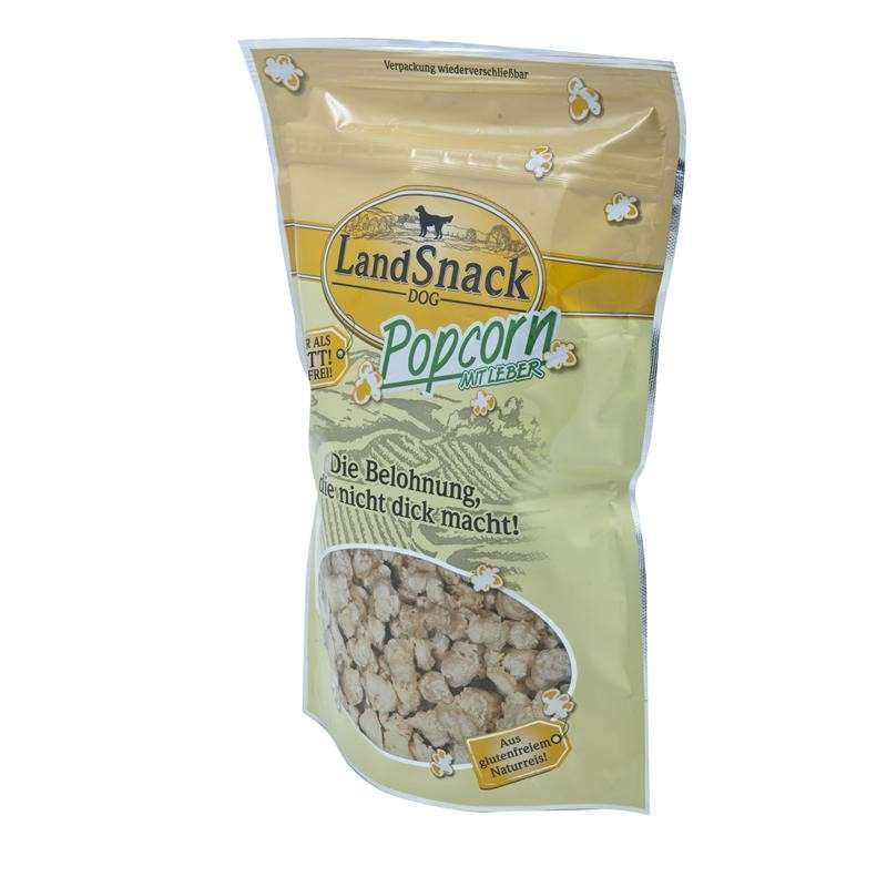 Landfleisch LandSnack Dog Popcorn with Liver 100 g kjøp billig med rabatt