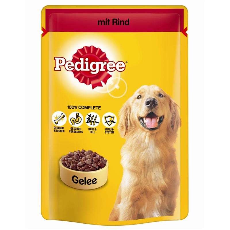 Pedigree Pouches Beef in jelly 100 g Wet dog food