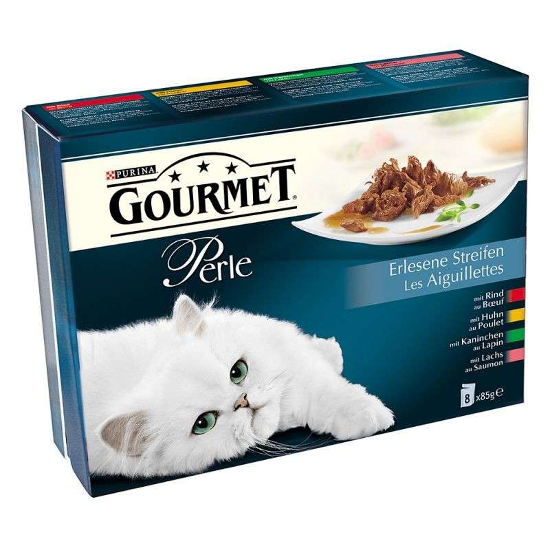 Purina Gourmet Perle Udsøgte bidder 8x85 g