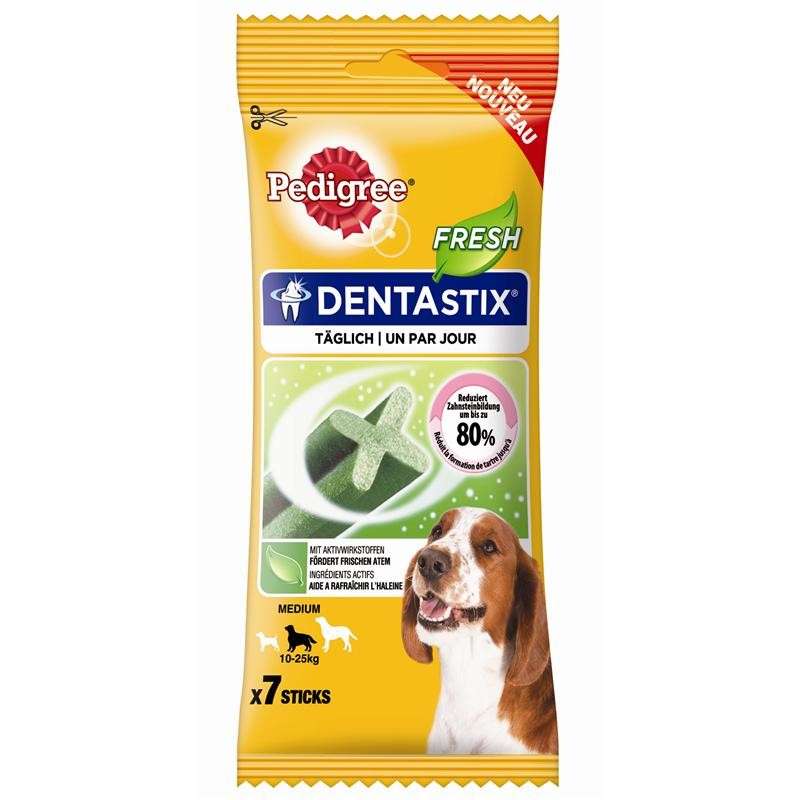 Pedigree DentaStix Fresh voor volwassen honden 180 g
