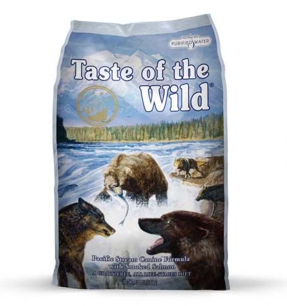 Taste of the Wild Pacific Stream 13.6 kg kjøp billig med rabatt
