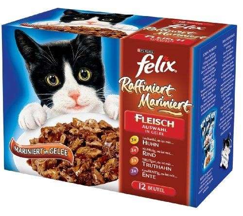 Felix Raffiniert Mariniert Mix de Carne 6x12x100 g