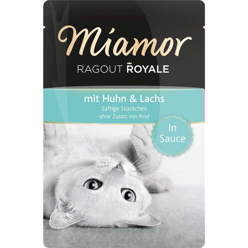 Kissan märkäruoka Ragout Royale Chicken & Salmon 100g Miamor osta edullisesti