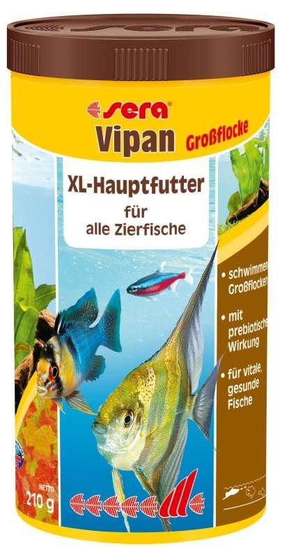 Sera Vipan storflak 105 g, 2 kg, 210 g, 4 kg kjøp billig med rabatt