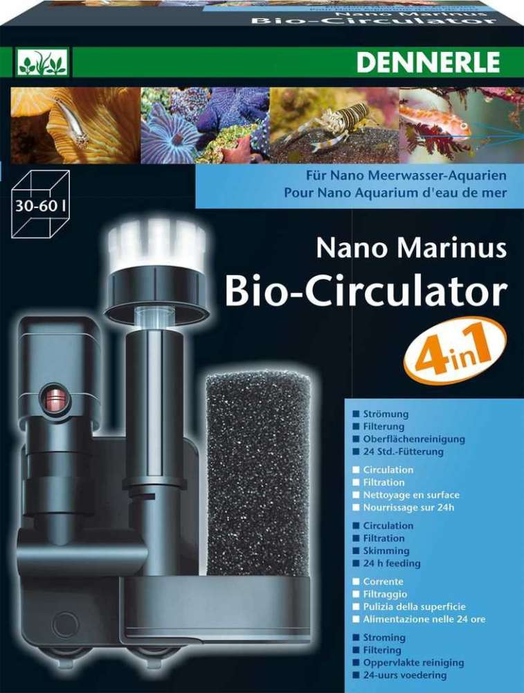Dennerle Nano Marinus Bio-Circulator 4 in 1 met korting aantrekkelijk en goedkoop kopen
