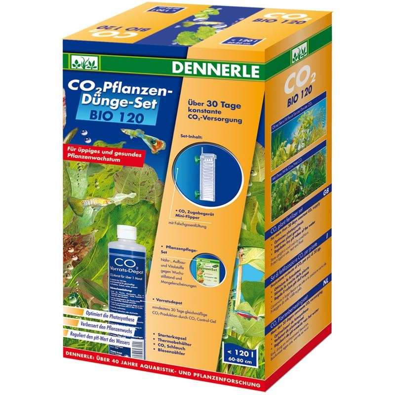 Dennerle CO2-Plantenbemestingset Bio 120 met korting aantrekkelijk en goedkoop kopen