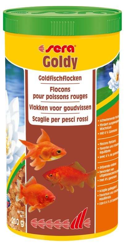 Sera Goldy 60 g, 22 g, 210 g, 2 kg, 12 g