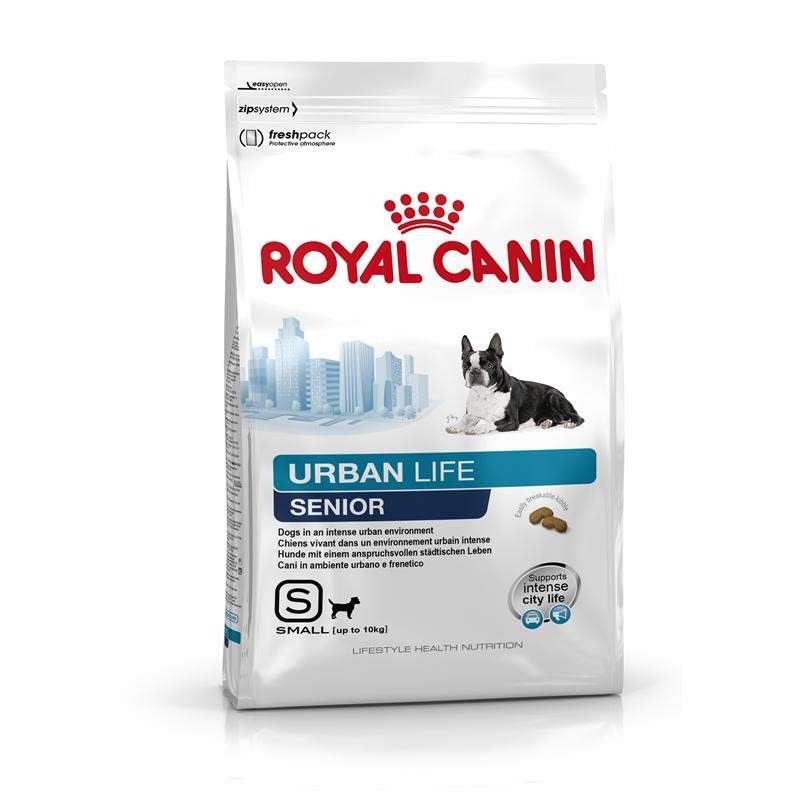 Royal Canin Lifestyle Health Nutrition - Urban Life Senior Small 1.5 kg, 3 kg, 500 g kjøp billig med rabatt